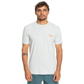 Quiksilver EQYZT07221-SGRH Gri Erkek T-Shirt