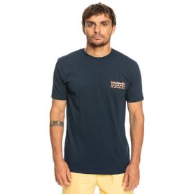 Quiksilver EQYZT07222-BYJ0 Quikspray M Erkek Çok Renkli Günlük Stil T-Shirt