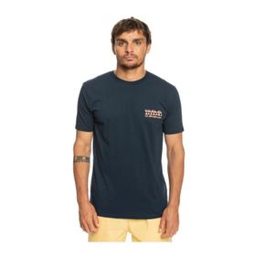 Quiksilver EQYZT07222-BYJ0 Quikspray M Erkek Çok Renkli Günlük Stil T-Shirt