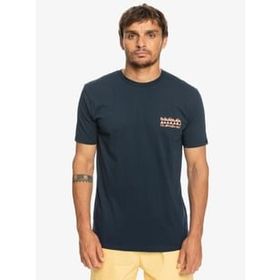 Quiksilver EQYZT07222-BYJ0 Quikspray M Erkek Çok Renkli Günlük Stil T-Shirt