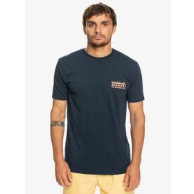 Quiksilver EQYZT07222-BYJ0 Quikspray M Erkek Çok Renkli Günlük Stil T-Shirt