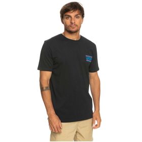 Quiksilver EQYZT07224-KVJ0 Siyah Warpedframes M Tees Erkek T-Shirt