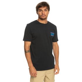 Quiksilver EQYZT07224-KVJ0 Siyah Warpedframes M Tees Erkek T-Shirt