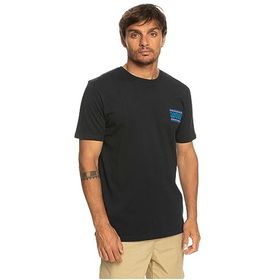 Quiksilver EQYZT07224-KVJ0 Siyah Warpedframes M Tees Erkek T-Shirt