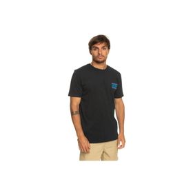 Quiksilver EQYZT07224 Warped Frames Siyah Erkek T-shirt