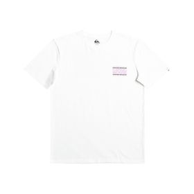Quiksilver EQYZT07224-WBB0 Warpedframes M Tees Beyaz Erkek T-shirt