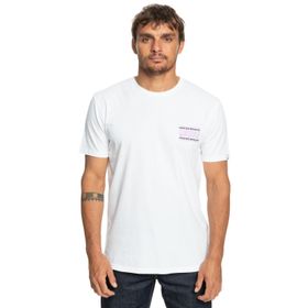 Quiksilver EQYZT07224-WBB0 Warpedframes M Tees Beyaz Erkek T-shirt