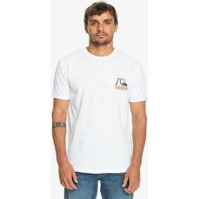 Quiksilver EQYZT07225 Rise Shine Beyaz Erkek T-shirt