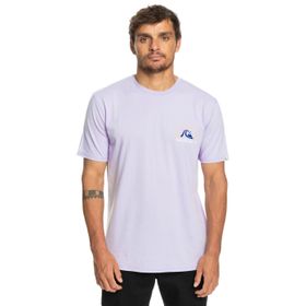 Quiksilver EQYZT07226-PFM0 Lila Originalbarrel M Tees Erkek T-Shirt
