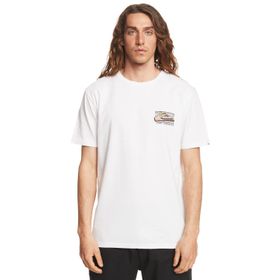 Quiksilver EQYZT07231 Retro Fade Beyaz Erkek T-shirt