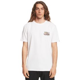 Quiksilver EQYZT07231 Retro Fade Beyaz Erkek T-shirt