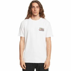 Quiksilver EQYZT07231-WBB0 Retrofade M Erkek Çok Renkli Günlük Stil T-Shirt