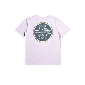 Quiksilver EQYZT07232 COREBUBBLE M TEES Bisiklet Yaka Lila Erkek T-shirt
