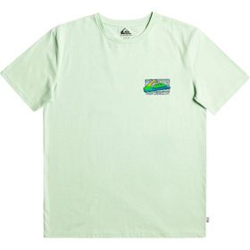 Quiksilver EQYZT07232 COREBUBBLE M TEES Bisiklet Yaka Mavi Erkek T-shirt