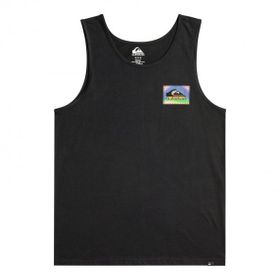 Quiksilver EQYZT07238-KVJ0 Colourflow Erkek Siyah Günlük Stil Atlet