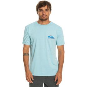 Quiksilver EQYZT07252-BGC0 Pastime Paradise Mavi Bisiklet Yaka Erkek T-shirt