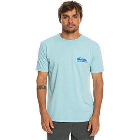 Quiksilver EQYZT07252-BGC0 Pastime Paradise Mavi Bisiklet Yaka Erkek T-shirt