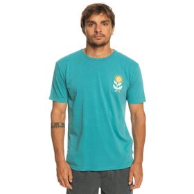 Quiksilver EQYZT07261-BLZ0 Mavi Sunbloom M Tees Erkek T-Shirt