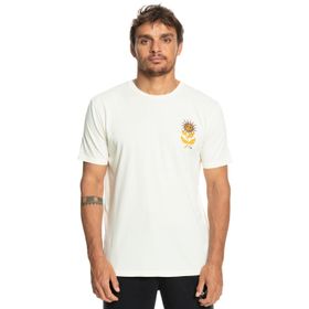 Quiksilver EQYZT07261-WDW0 Sunbloom M Tees Krem Erkek T-shirt