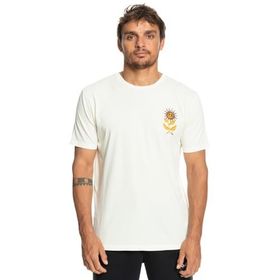 Quiksilver EQYZT07261-WDW0 Sunbloom M Tees Krem Erkek T-shirt