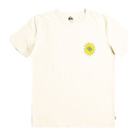 Quiksilver EQYZT07262 Planet Positive Krem Erkek T-shirt