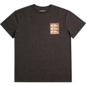 Quiksilver EQYZT07262 PLANETPOSITIVE M TEES Bisiklet Yaka Kırmızı Erkek T-shirt