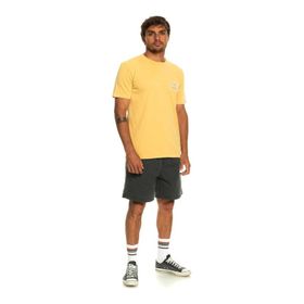 Quiksilver EQYZT07263-YGY0 Sarı Erkek T-Shirt