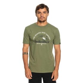 Quiksilver EQYZT07277 Haki Sunsetwave M Tees Erkek T-Shirt