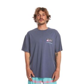 Quiksilver EQYZT07653-15429 Mavi Erkek T-shirt