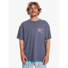 Quiksilver EQYZT07653-15429 Mavi Erkek T-shirt