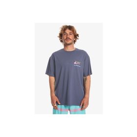 Quiksilver EQYZT07653-15429 Mavi Erkek T-shirt