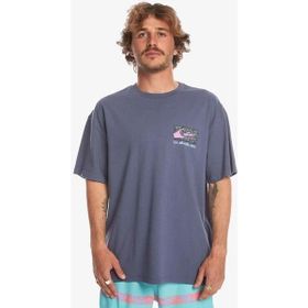 Quiksilver EQYZT07653-15429 Mavi Erkek T-shirt