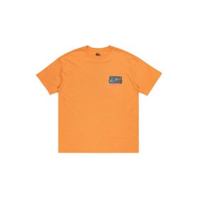 Quiksilver EQYZT07653-25178 Spin Cycle SS Turuncu Günlük Stil Erkek T-Shirt