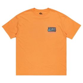 Quiksilver EQYZT07653-25178 Spin Cycle SS Turuncu Günlük Stil Erkek T-Shirt