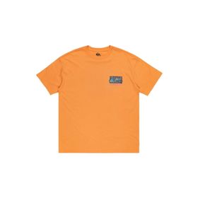 Quiksilver EQYZT07653-25178 Spin Cycle SS Turuncu Günlük Stil Erkek T-Shirt