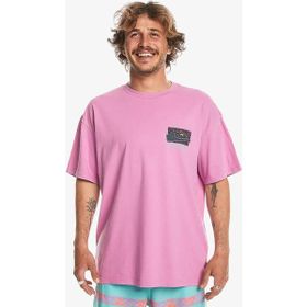 Quiksilver EQYZT07653-PMP0 Spin Cycle Ss Pembe Erkek T-shirt