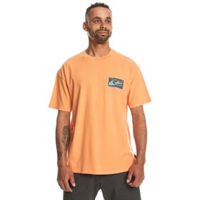 Quiksilver EQYZT07653 Spin Cycle SS Turuncu Erkek T-shirt