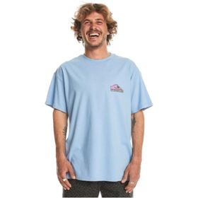 Quiksilver EQYZT07654-34051 Take Us Back Logo SS Mavi Erkek T-shirt
