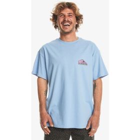 Quiksilver EQYZT07654-34051 Take Us Back Logo SS Mavi Erkek T-shirt