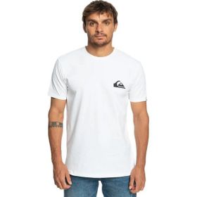 Quiksilver EQYZT07657-10015 MW Mini Logo Beyaz Erkek T-shirt