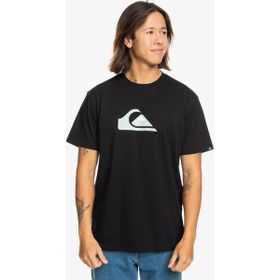 Quiksilver EQYZT07658-10010 Comp Logo SS Siyah Erkek T-shirt