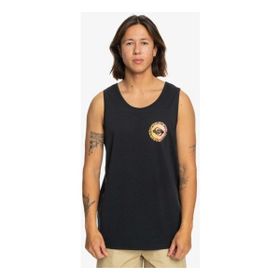 Quiksilver EQYZT07663-10010 Long Fade Tank Siyah Erkek T-shirt