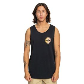Quiksilver EQYZT07663-10010 Long Fade Tank Siyah Erkek T-shirt