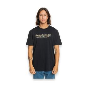 Quiksilver EQYZT07664 Omni Fill Ss Siyah Erkek T-shirt