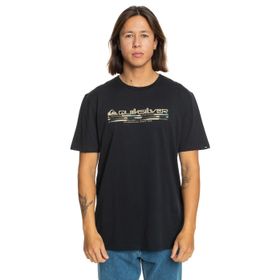 Quiksilver EQYZT07664 Omni Fill Ss Siyah Erkek T-shirt