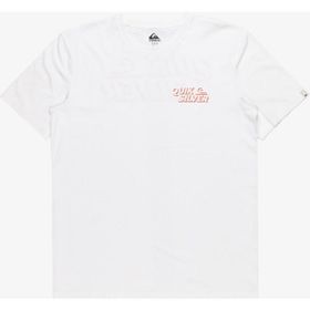 Quiksilver EQYZT07665-10 Shadow Knock Beyaz Erkek T-shirt
