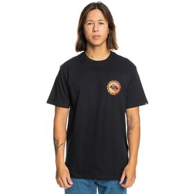 Quiksilver EQYZT07670-10010 Long Fade Ss Black Erkek T-shirt