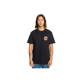 Quiksilver EQYZT07670-10010 Long Fade Ss Black Erkek T-shirt