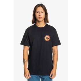 Quiksilver EQYZT07670-10010 Long Fade Ss Black Erkek T-shirt