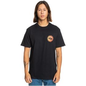 Quiksilver EQYZT07670-10010 Long Fade Ss Black Erkek T-shirt